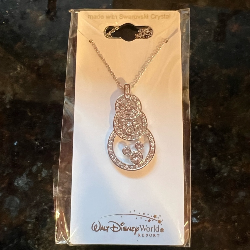 Disney Swarovski Necklace